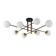 Потолочные Светильник потолочный Crystal Lux FIDEL PL8 BLACK Crystal Lux 0630/106, доставка по Казахстану 