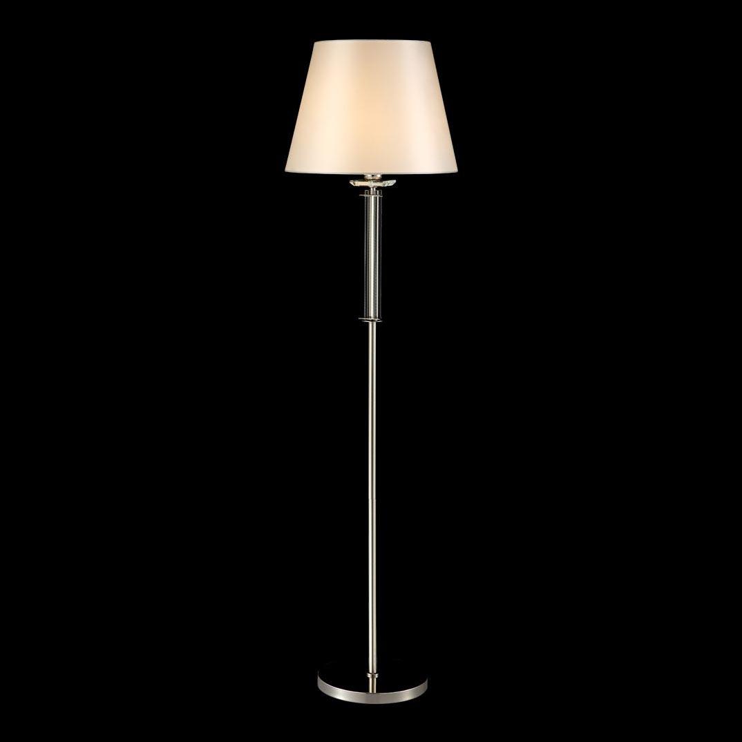 Торшер Crystal Lux NICOLAS PT1 NICKEL/WHITE Crystal Lux 3400/601 — фото 2