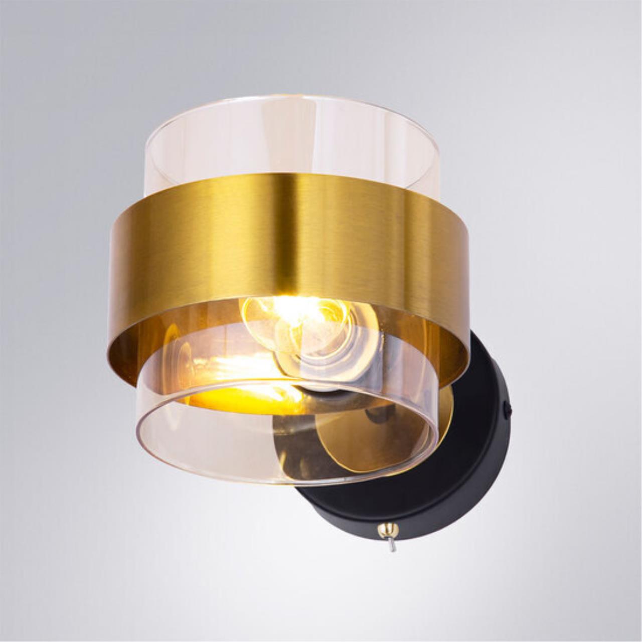 Дополнительная картинка Бра Arte Lamp CARLO A8205AP-1BK