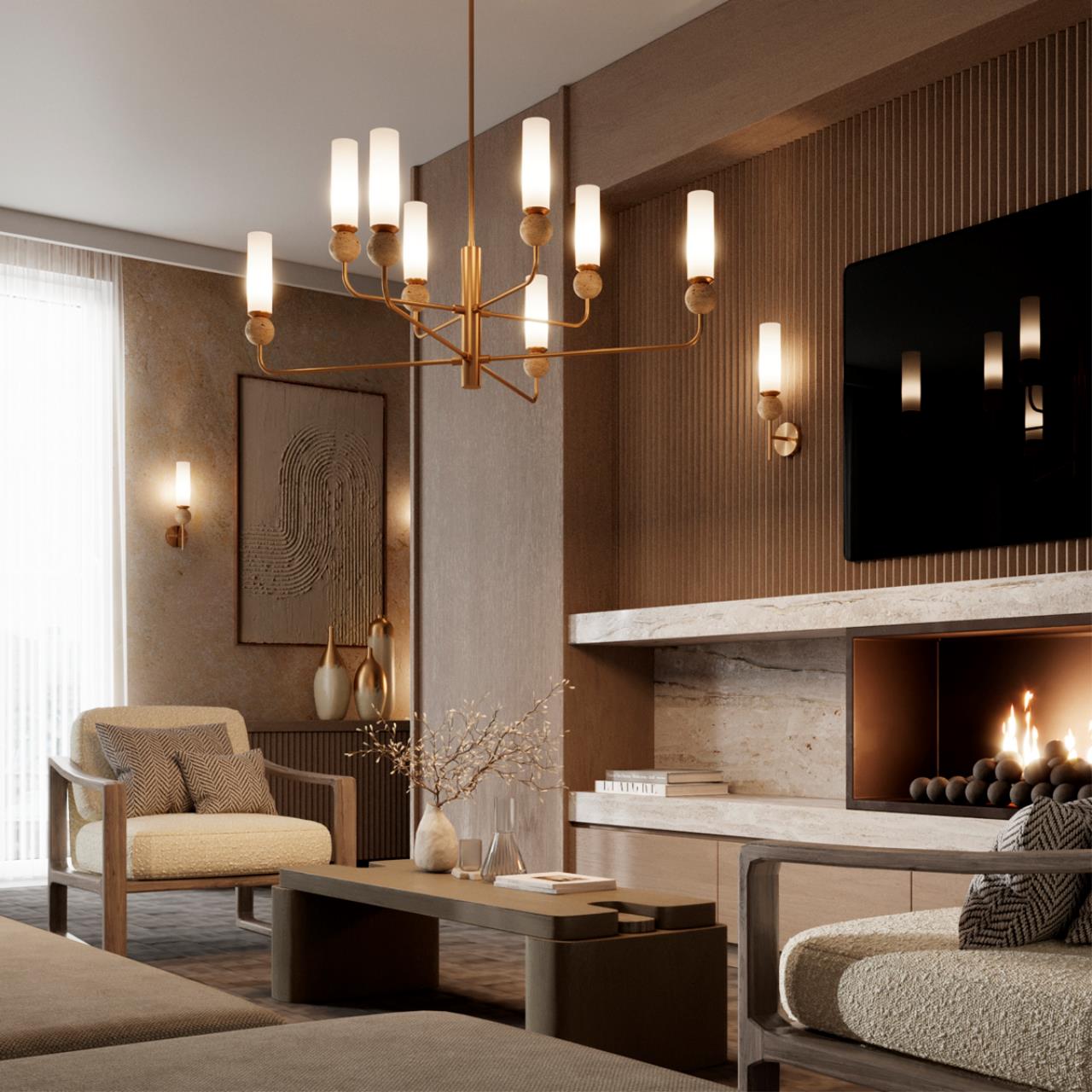 Люстра Midcent