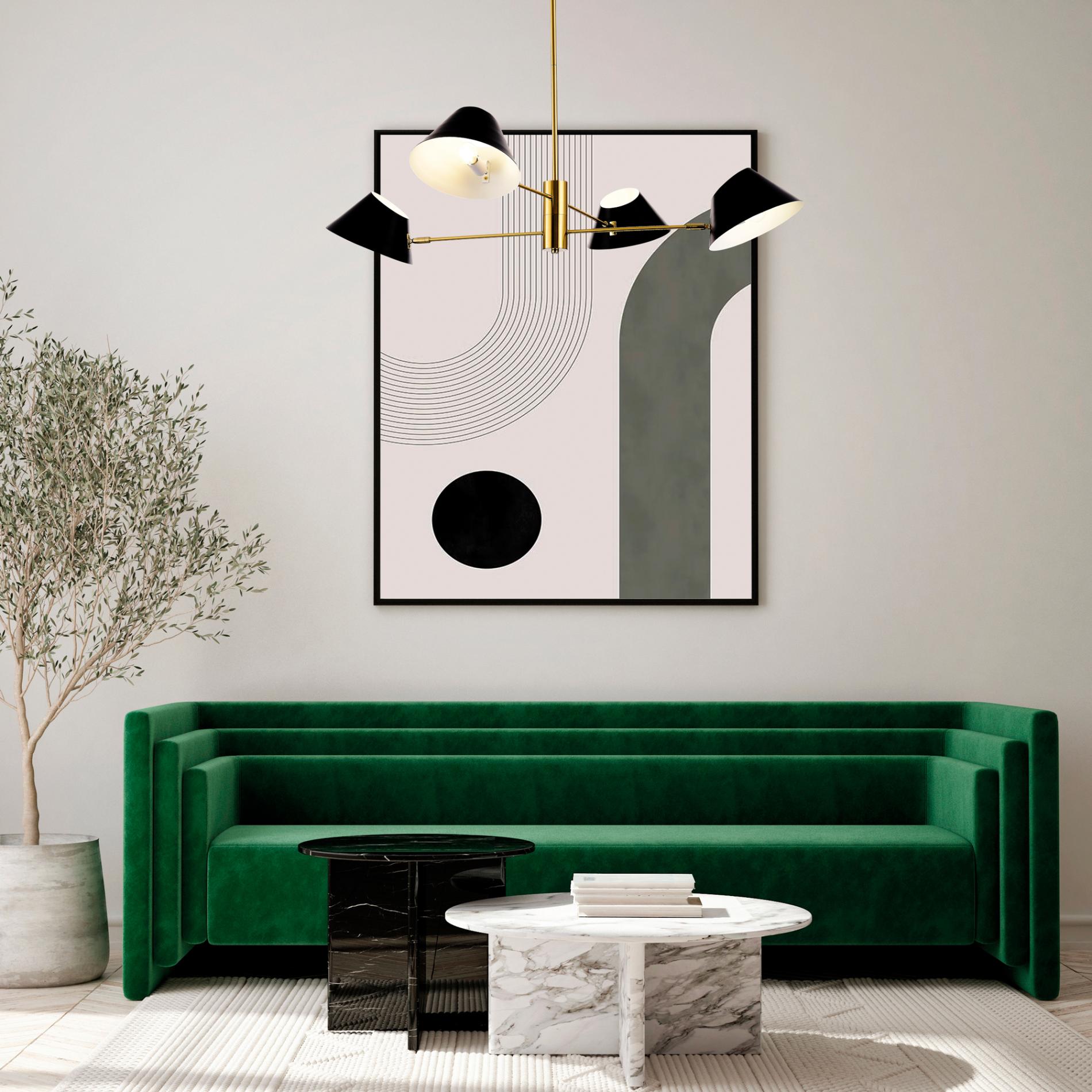 Люстра на штанге Norbi