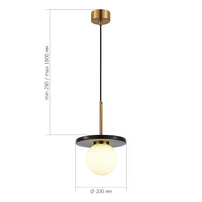 sl1191.343.01 светильник подвесной st-luce , доставка по Казахстану 
