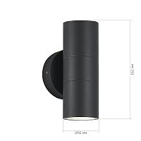 Дополнительная картинка SL9008.701.02 Светильник уличный настенный ST-Luce TUBO