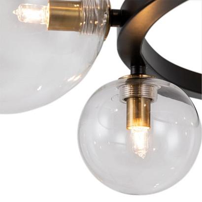 светильник подвесной arte lamp vincent a7790sp-10bk, доставка по Казахстану 