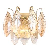 Настенный светильник Crystal Lux TREVI AP2 BRASS Crystal Lux 3220/402