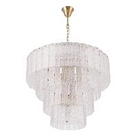 люстра crystal lux ricardo sp14 brass crystal lux 3600/314, доставка по Казахстану 
