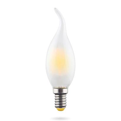 Лампа светодиодная филаментная Voltega E14 6W 4000К матовая VG10-CW2E14cold6W-F 7026 купить в Алматы svet.kz