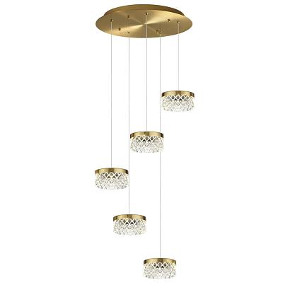 люстры 5032/30l l-vision odl24 447 подвесной светильник led 30w 4000k 1958лм fivre, доставка по Казахстану 