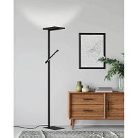 99822 Торшер CARBONERAS, LED 21,6W, 1720lm, L400, B250, H1800, основание: B330, T240, сталь/пластик, купить в Алматы svet.kz