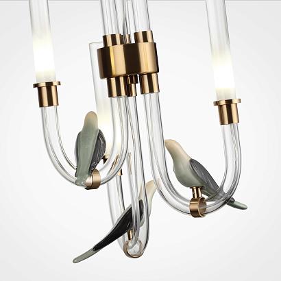 люстры 5431/6l odeon light подвесной светильник lark, доставка по Казахстану 