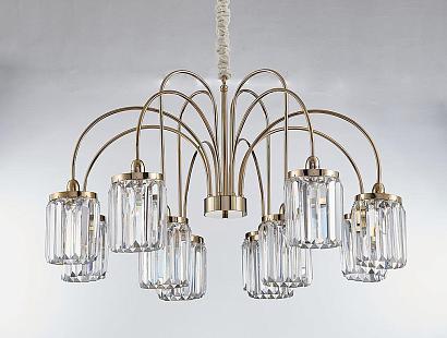 люстры подвесная люстра newport 4506+3/c gold м0062714, доставка по Казахстану 