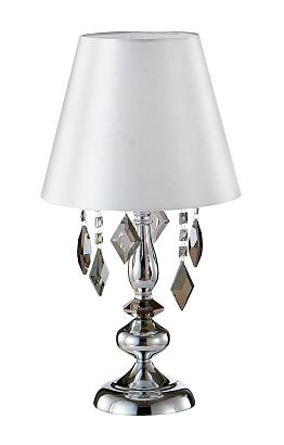 Настольная лампа Crystal Lux MERCEDES LG1 CHROME/SMOKE Crystal Lux 0950/501