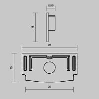 Комплектующие для профиля Led Strip 642013 купить в Алматы svet.kz