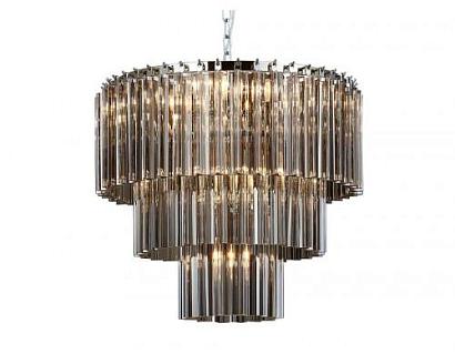 newport люстра, nickel fume glass d40*h36/200 cm e14 10*60w, доставка по Казахстану 