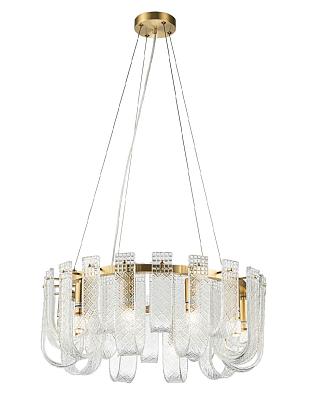 люстры люстра подвесная belfast severn 6601-600 br cl, доставка по Казахстану 