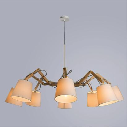 подвесная люстра arte lamp pinoccio a5700lm-8wh, доставка по Казахстану 