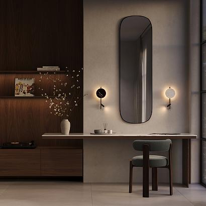 С 2 плафонами на стену Настенный светильник (бра) Maytoni MOD450WL-L9W3K Solution, доставка по Казахстану 