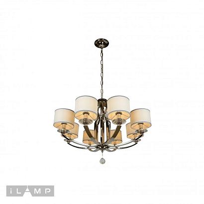 люстры подвесная люстра ilamp urban 88189/8 cr, доставка по Казахстану 