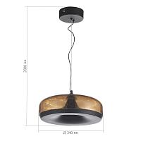Дополнительная картинка SL6014.603.01 Светильник подвесной ST-Luce RIPPLE