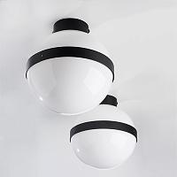 люстры 812117 (mx8131-1a ) люстра globo 1х40w e14 matt black/white (в комплекте), доставка по Казахстану 