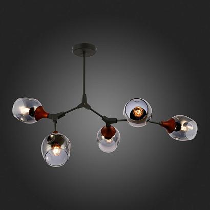 купить Потолочная люстра Evoluce Ciotolla SLE113402-05 в Алматы, svet.kz, доставка по Казахстану 