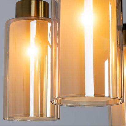 Потолочные Потолочный светильник Arte Lamp LEO A7027PL-6BK, доставка по Казахстану 
