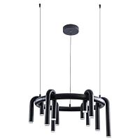 подвесная люстра arte lamp warhol a3258lm-30bk, доставка по Казахстану 