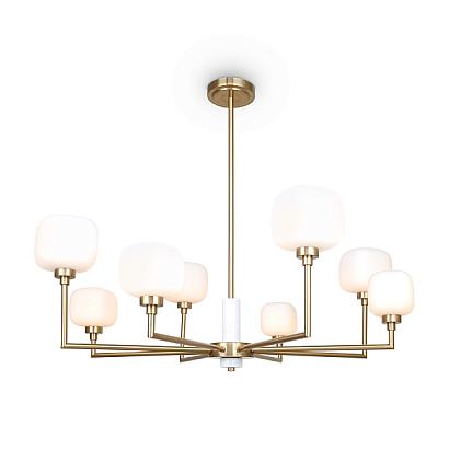 потолочная люстра freya fr5373cl-08bs, доставка по Казахстану 