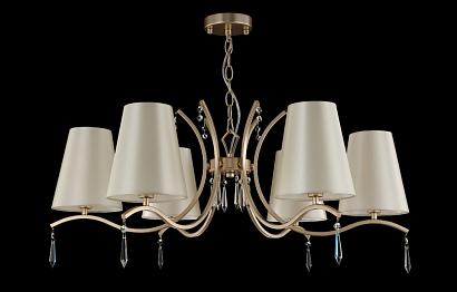 люстры люстра crystal lux renata sp6 gold crystal lux 3591/306, доставка по Казахстану 