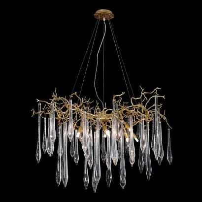 люстра crystal lux reina sp8 d1000 gold pearl crystal lux 3580/308, доставка по Казахстану 