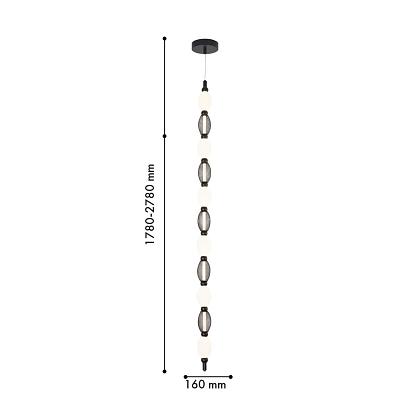 люстры подвесной светильник perler 4560-1pc, доставка по Казахстану 