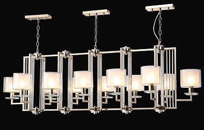 подвесной светильник crystal lux nicolas 3401/312l, доставка по Казахстану 