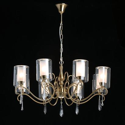 люстры 303012708 эллегия 8*40w e14 220 v люстра, доставка по Казахстану 