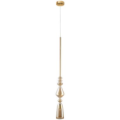 светильник подвесной crystal lux lux new sp1 b amber crystal lux 2261/211, доставка по Казахстану 