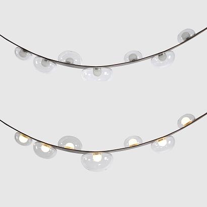 светильник подвесной crystal lux bosque 0271/207, доставка по Казахстану 