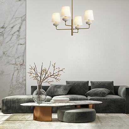 подвесная люстра freya fr2029pl-06bs, доставка по Казахстану 