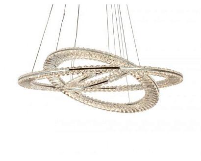 newport 8240 8243/900 chrome , подвесной светильник, chrome сlear crystal d40/65/90*h250 см led strip 140w 3100k 15400lm, доставка по Казахстану 