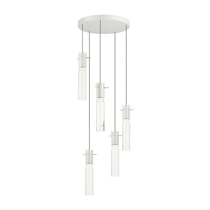 люстры 5058/25lb pendant odl24 325 подвесной светильник led 5*5w 3000k scrow, доставка по Казахстану 