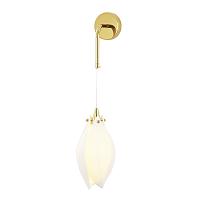 Дополнительная картинка Настенный светильник Crystal Lux FLOWERS AP1 Crystal Lux 1780/401