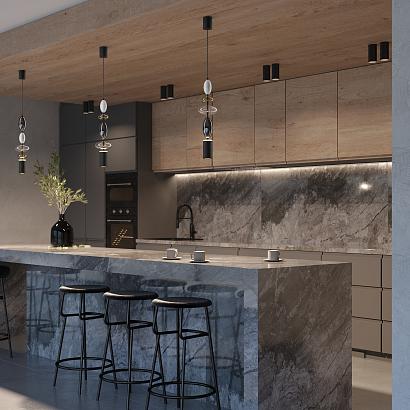 подвесной светильник maytoni mod071pl-l8b3k3, доставка по Казахстану 