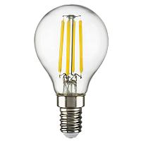 Дополнительная картинка 933804 Лампа LED FILAMENT 220V G45 E14 6W=65W 560LM 360G CL 4000K 15000H (в комплекте)