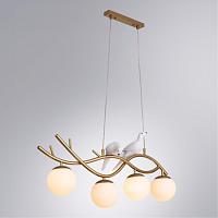 Дополнительная картинка Подвесная люстра Arte Lamp Eltanin A3422SP-4GO