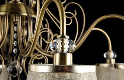 люстры подвесная люстра freya driana fr2405-pl-08-bz, доставка по Казахстану 