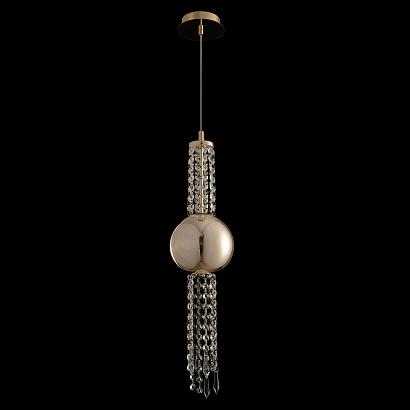 светильник подвесной crystal lux navajo sp3w led gold crystal lux 3811/203, доставка по Казахстану 