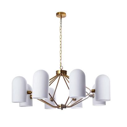люстры подвесная люстра arte lamp cassel a5454lm-8pb, доставка по Казахстану 