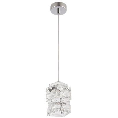 подвесной светильник crystal lux rolando sp1.1 chrone crystal lux 3620/201, доставка по Казахстану 