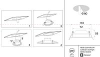 Дополнительная картинка Встраиваемый светодиодный светильник Maytoni Stockton DL015-6-L7W