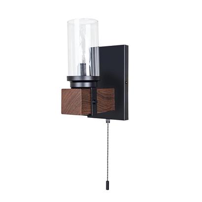 С 1 плафоном на стену Настенный светильник Arte Lamp DALIM A7014AP-1BK, доставка по Казахстану 