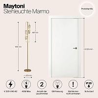 Дополнительная картинка Напольный светильник (торшер) Maytoni MOD099FL-02G