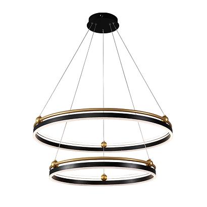 люстры подвесной светильник crystal lux fernando sp123w led  black/gold crystal lux 0621/302n, доставка по Казахстану 